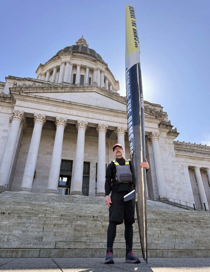 Gabe Netwon in Olympia Washington