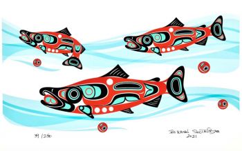 Israel Shotridge: Salmon Migration