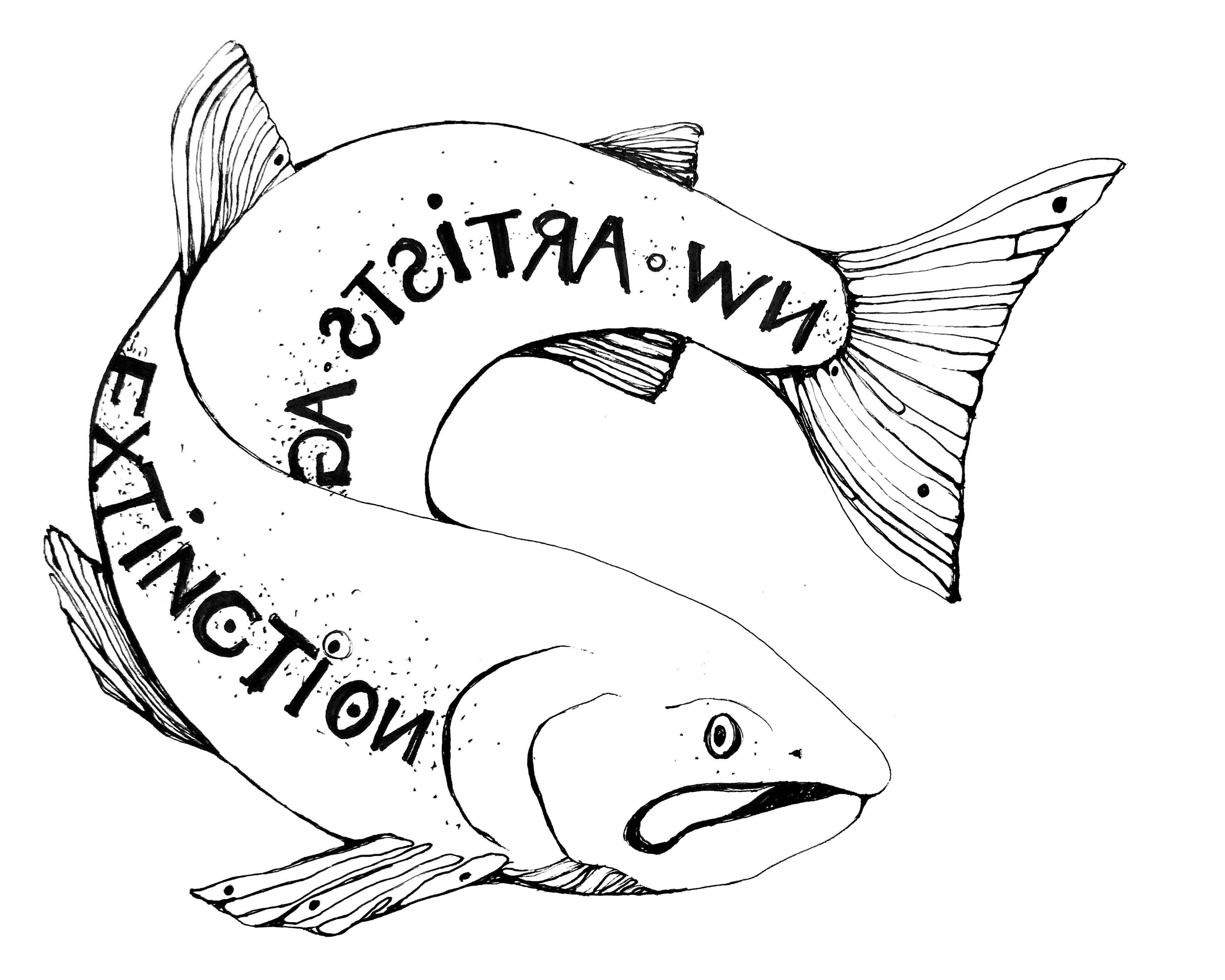 Northwest Artists Against Extinction - Speak For The Salmon